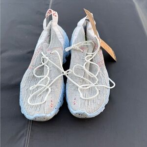 Nike Space Hippie Gray and Blue Sneakers